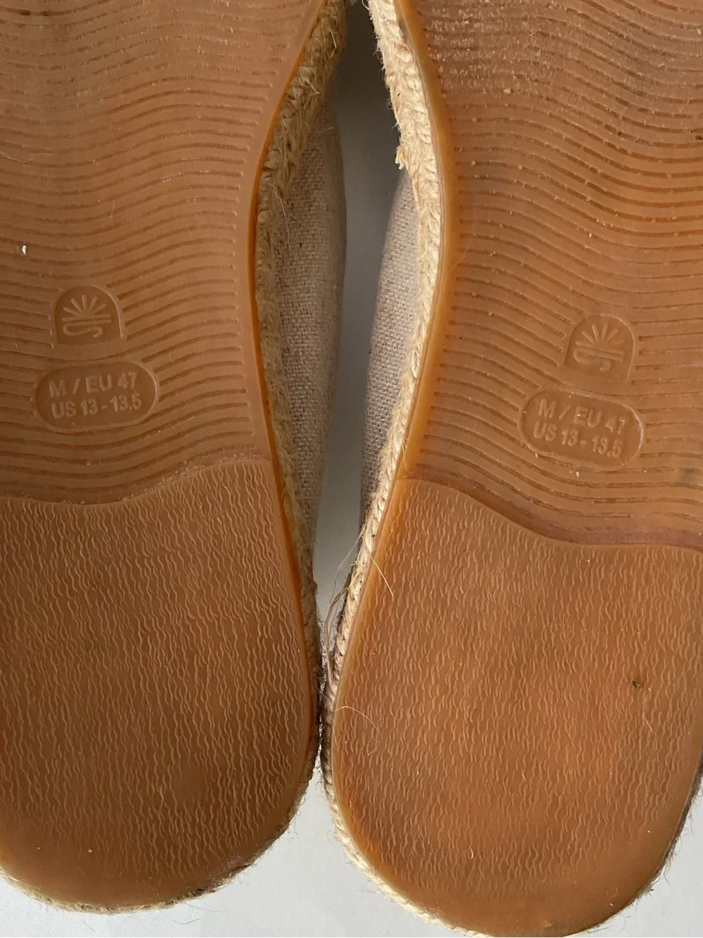 Saludos Smorking Slipper Espadrilles With Palm Tree Men’s Size 13 - 13.5